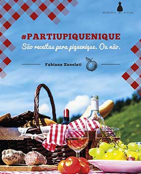 livro com receitas para piquenique