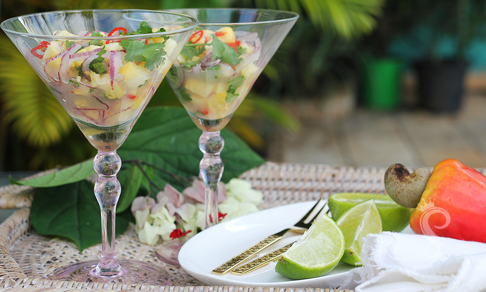 ceviche de caju